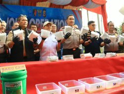 Polri Bongkar Pabrik Sabu di Aceh, Sita Hampir 1,2 Ton Narkoba