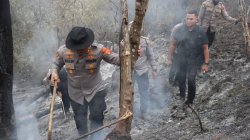 Kapolres Kuningan Tinjau Karhutla Gunung Ciremai, Pemadaman Diperkuat