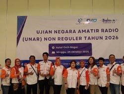 UNAR Non-Reguler 2026 Digelar di Hotel Onih Bogor, 80 Peserta Berburu Lisensi Amatir Radio