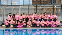 Peringati Bulan Kesadaran Kanker Payudara, Vertu Harmoni Jakarta Gelar Yoga