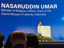 Menag Nasaruddin Umar Dorong Diplomasi Agama Berbasis Aksi Nyata di Italia