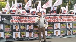 APMP JATIM Gelar Aksi Jilid 5 di Grahadi, Desak Aparat Usut Tuntas Dugaan Penyimpangan Anggaran