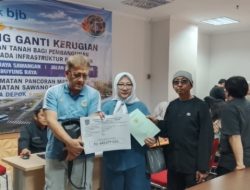 94 Bidang Tanah Pelebaran Jalan di Panmas dan Sawangan Sudah Selesai Terima Uang Ganti Kerugian