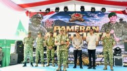 Danpussenif Letjen TNI Iwan Setiawan Buka Pameran Alutsista TNI Angkatan Darat di Soreang