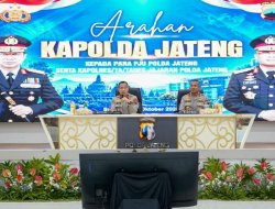 Arahan Kapolda Jateng Pada Seluruh PJU dan Kapolres Jajaran : “Polisi Bersama Masyarakat Harus Terwujud dalam Pelayanan Nyata”