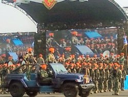 Kasau Pimpin Upacara HUT ke-79 Korpasgat, Tekankan Profesionalisme dan Kesiapan Tempur Prajurit